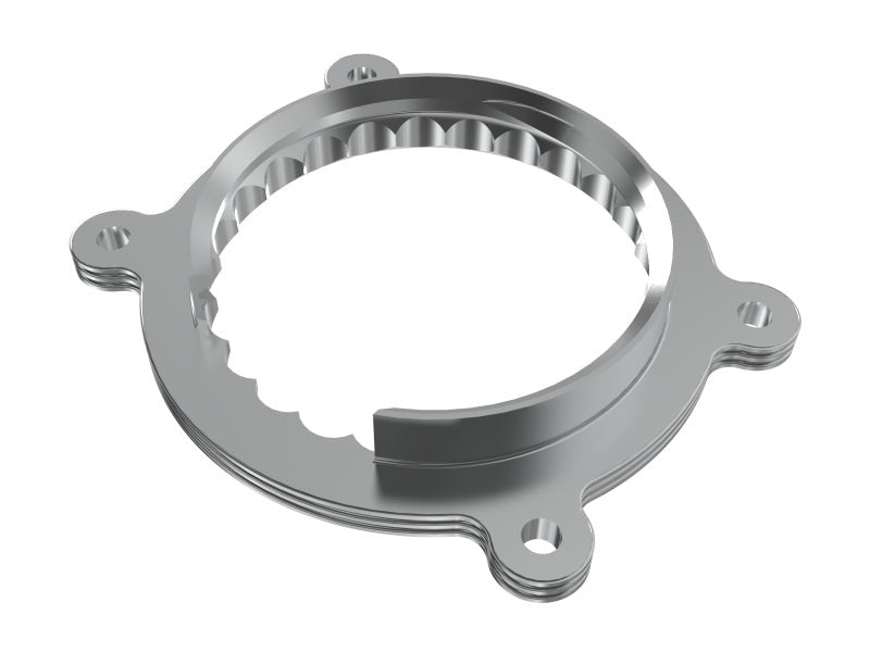 aFe Silver Bullet Throttle Body Spacer Kit Ford Super Duty 23-26 V8-6.8L/7.3L