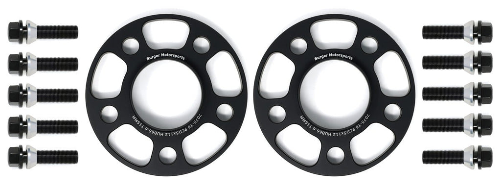 LIGHTWEIGHT G90 G99 BMW M5 Wheel Spacers w/10 Bolts