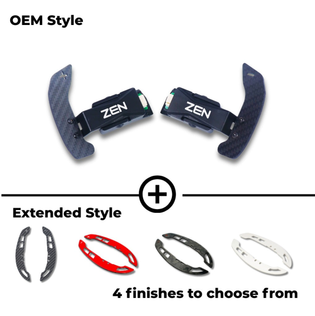 Zen SeriesTM Carbon Fiber Magnetic Paddle Shifters for 2018+ Lexus LC500