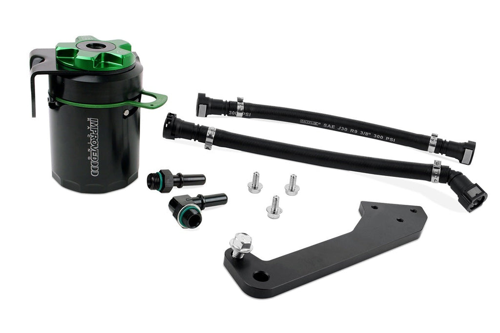 Improved Racing CCS Oil Catch Can Kit for C7 Corvette, Gen V Crate Engines
