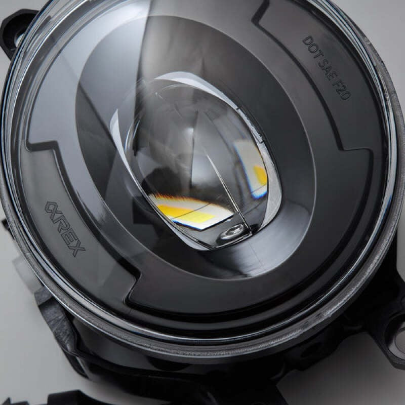 AlphaRex Universal Toyota/Lexus/Scion MKII DoubleTap LED Projector Fog Lights - White/Amber