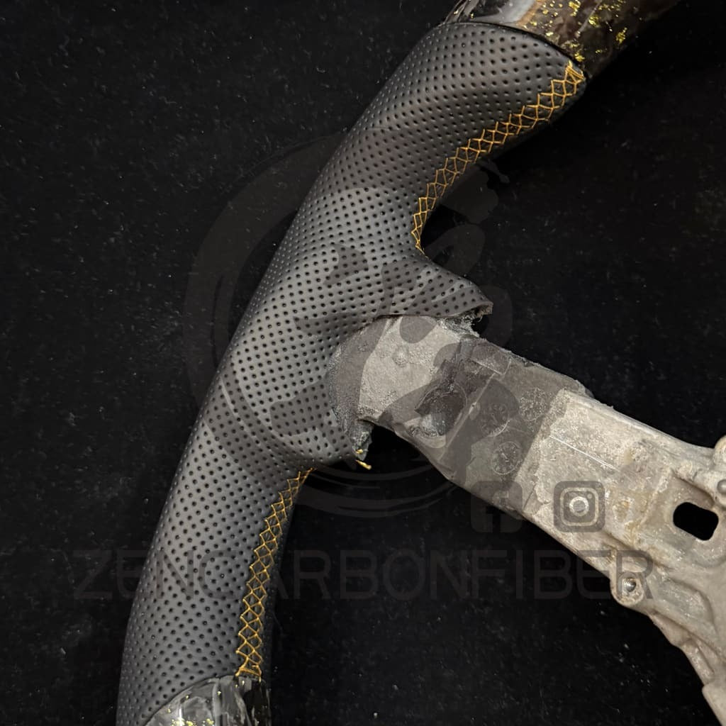 IN STOCK - 2011-2014 Dodge Charger/Challenger/Durango Carbon Fiber Steering Wheel (NO paddle shifters/non-SRT8)