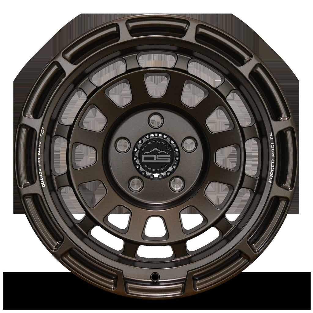 Overland Sector Badlander Forged 17x9 -18 5x127mm 71.5mm All Satin Bronze