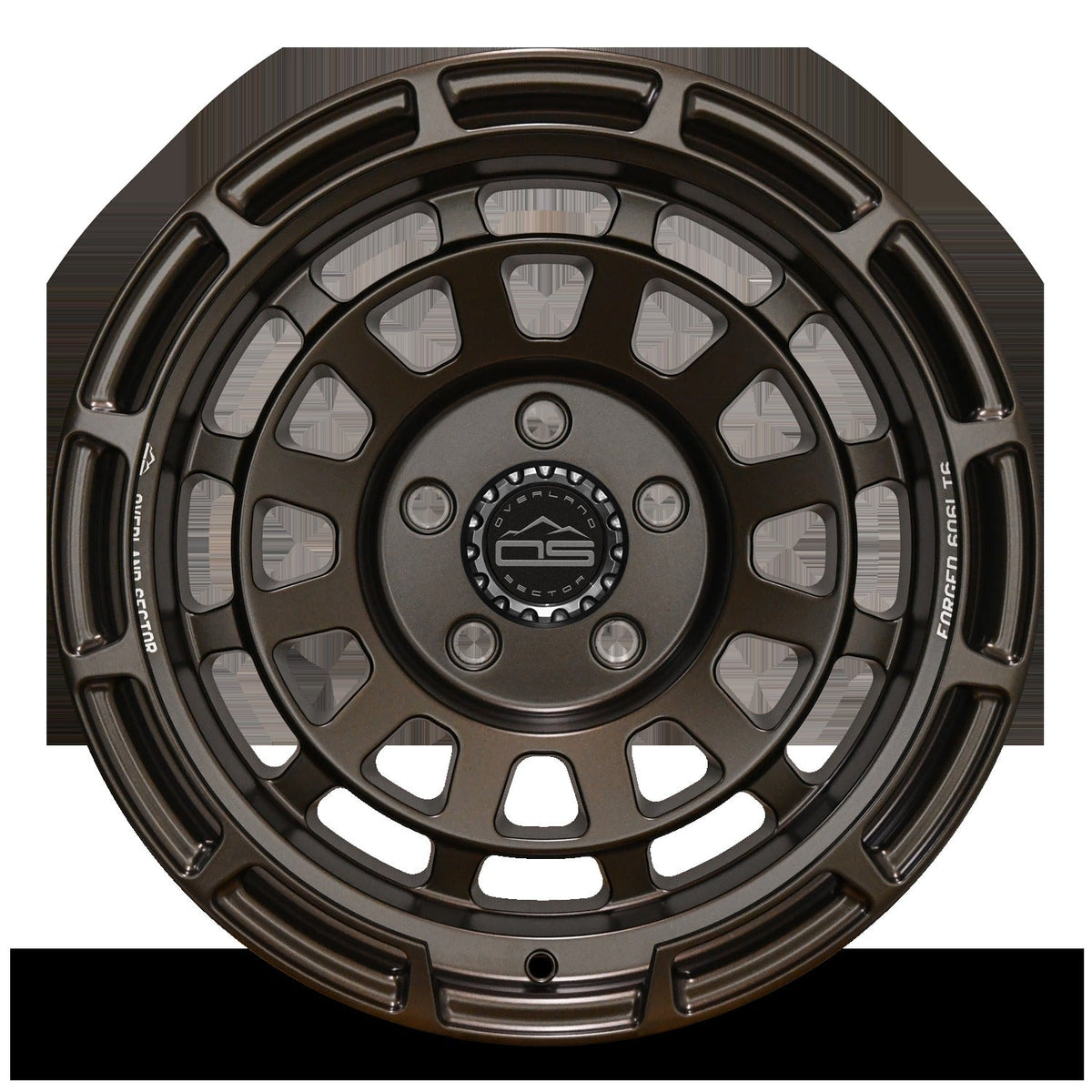 Overland Sector Badlander Forged 17x9 -18 5x127mm 71.5mm All Satin Bronze