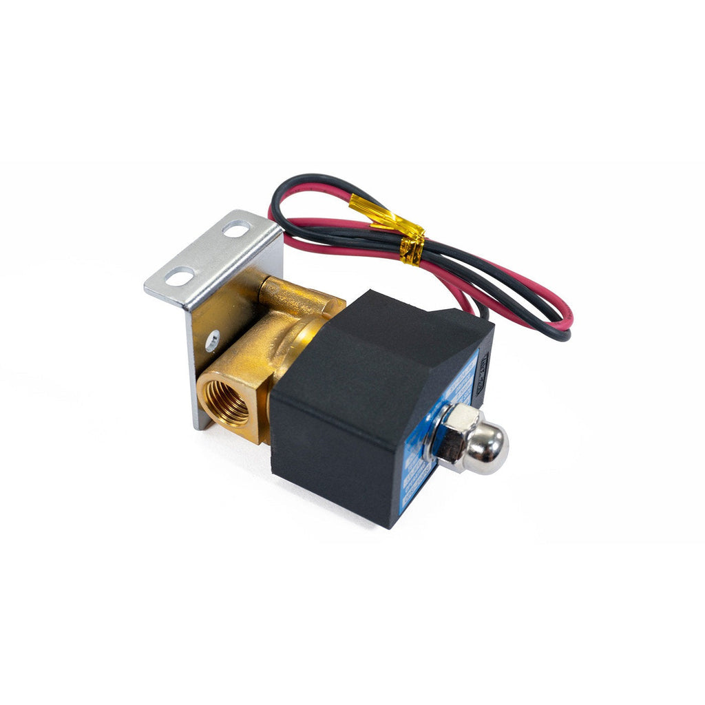 HornBlasters Brass 1/4" 24 Volt Electric Air Valve