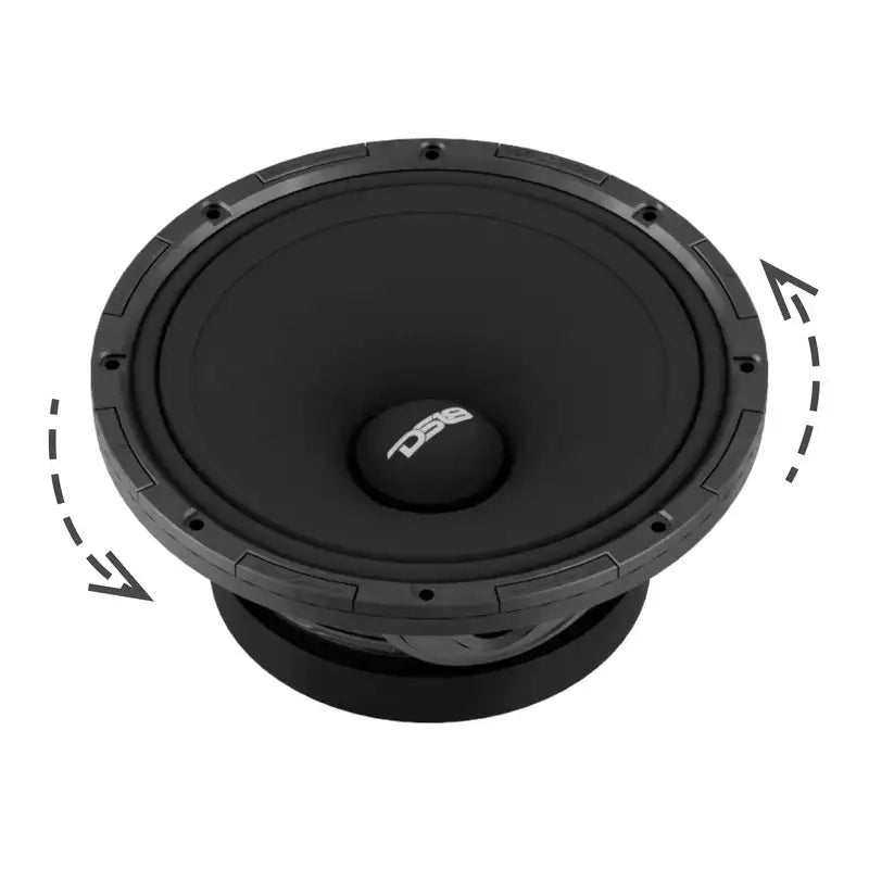 DS18 High-Sensitivity Mid-High Loudspeakers w/ Rotating Recone 8in 100.2db 4ohm 90Hz-17kHz