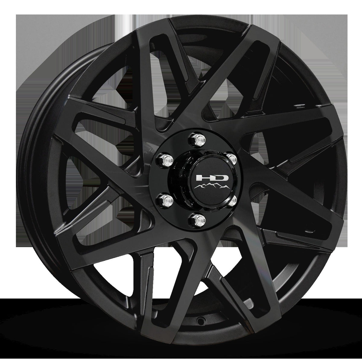 HD Trailer Canyon 20x9 +0 6x139.7mm 108mm Satin Black