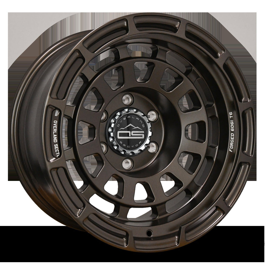 Overland Sector Badlander Forged 17x9 -35 6x139.7mm 106.1mm All Satin Bronze