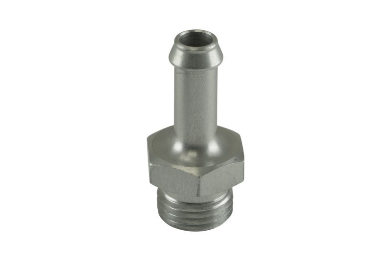 Turbosmart 8mm / 5/16in Hose End to -6AN ORB Male Straight - Clear