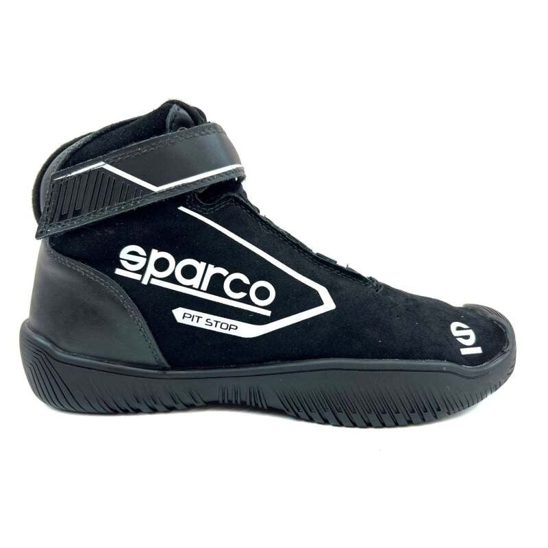 Sparco Shoe Pit Stop 2 Black - Size 12.5