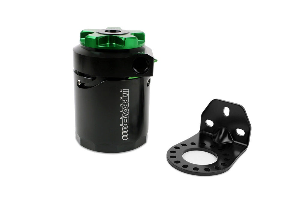 Improved Racing CCS High Efficiency, Quick Release Oil Catch Can, 3.5 fl oz