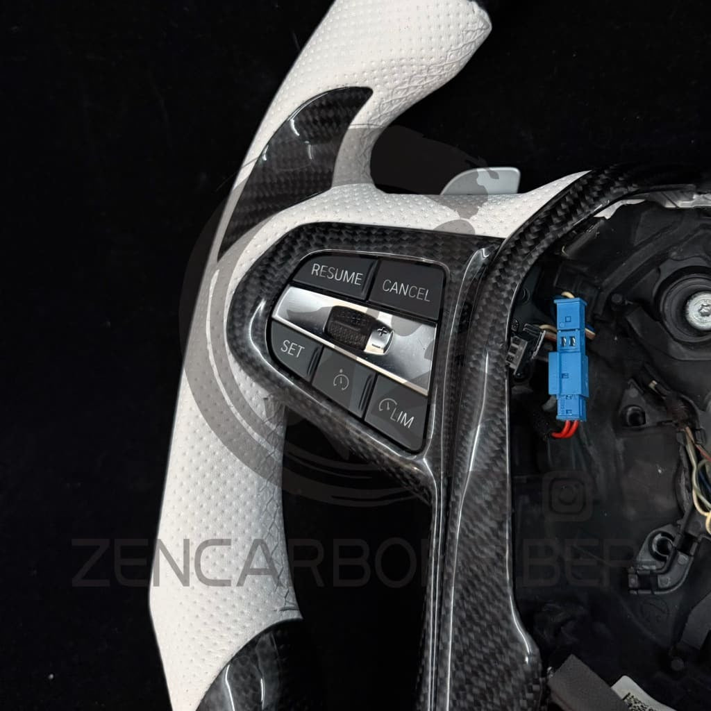 IN STOCK - 2019-2024 BMW G2X 3/4-series Non-M-Sport Carbon Fiber Steering Wheel