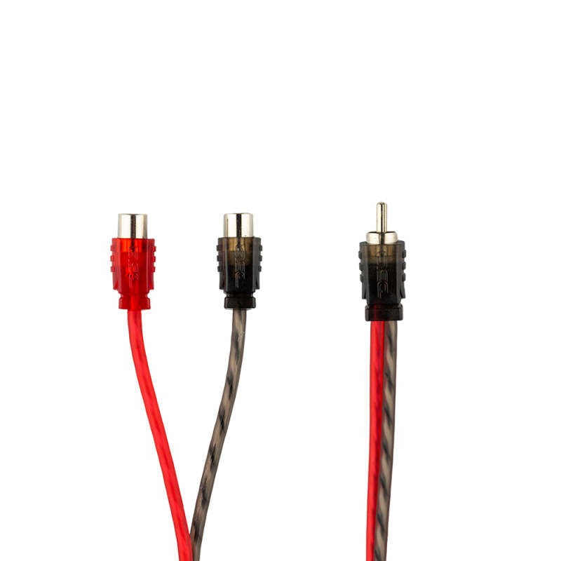 DS18 Level 1 RCA Y Connector 1 Male to 2 Female 10 x Pack