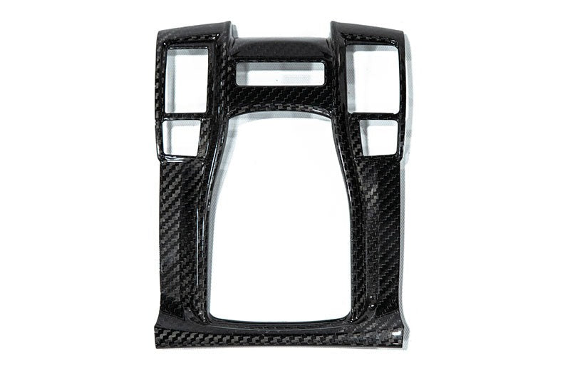 OLM Carbon Fiber Shifter Panel - 2017-21 Honda Civic Type R (Gloss Finish)