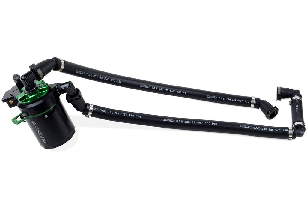 Improved Racing CCS Oil Catch Can Kit for Dodge Charger & Challenger 6.2L Hemi Hellcat, Redeye, Demon