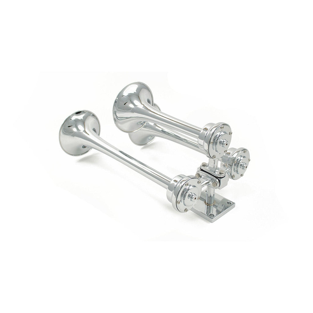 Strombos Chrome Triplex Nautical Horn