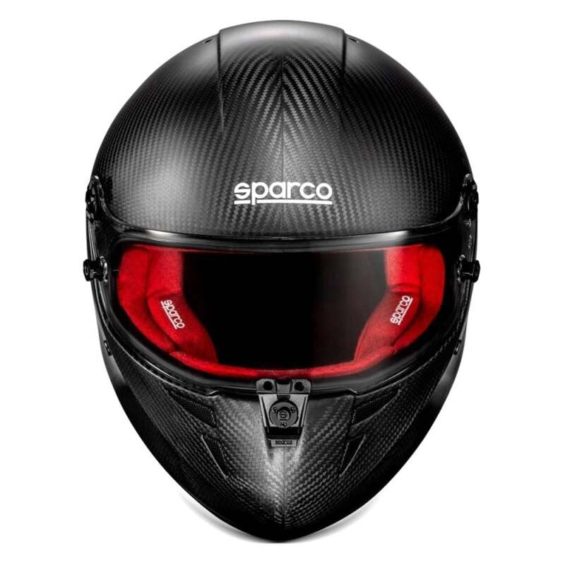 SPARCO Stealth RF Carbon Helmet - XX Large - Red