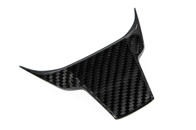 OLM Carbon Fiber Lower Steering Wheel Cover (Gloss Finish) - 2016 - 21 Honda Civic / 2017-21 Honda Civic Type R