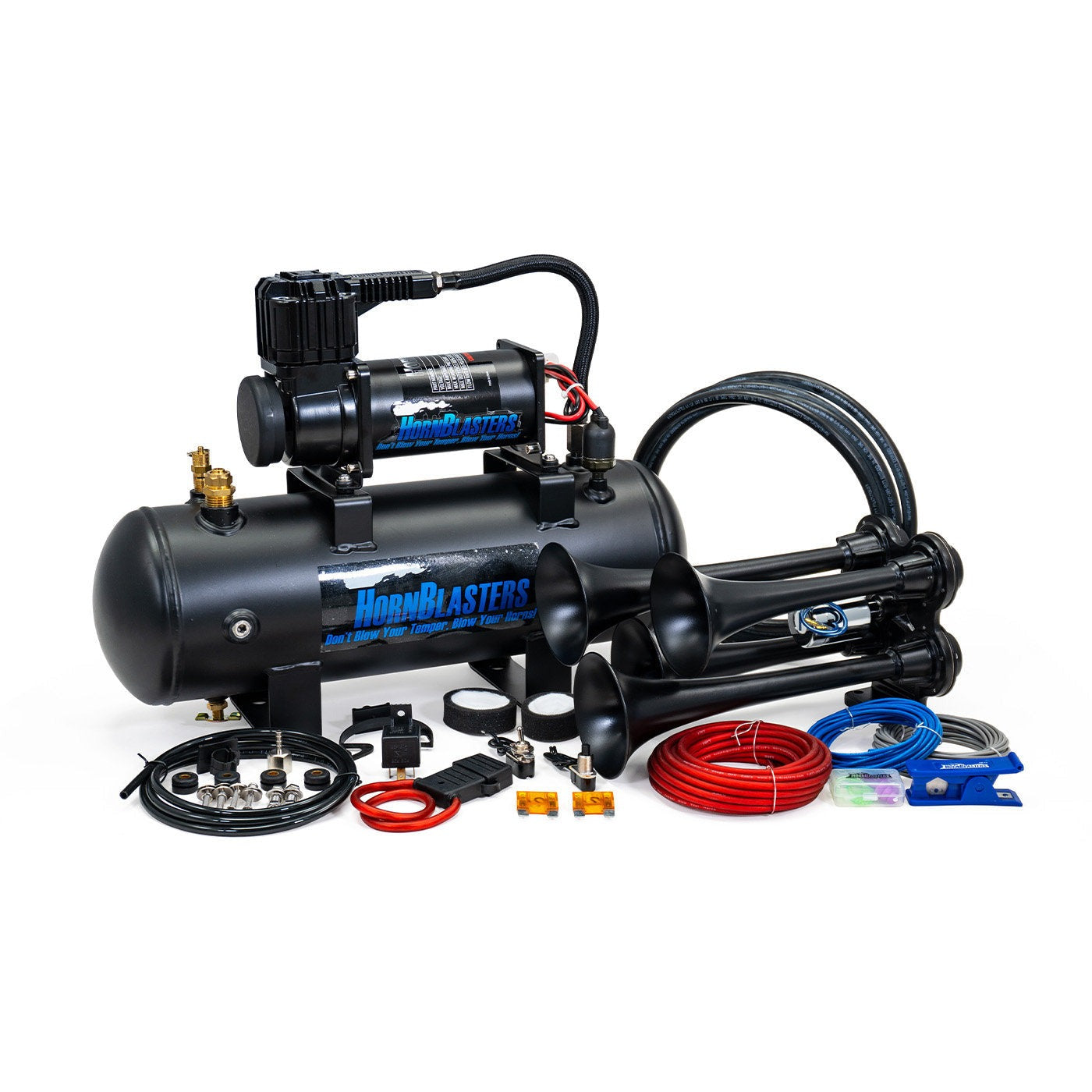 Bullet 228H Air Horn Kit