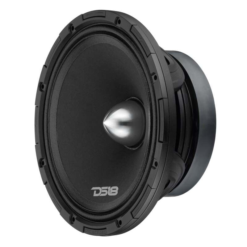 DS18 PROJECT360 8in Mid-High 100.2 dB Bullet Loudspeaker 300W RMS 8-Ohm Rotating Recone Design