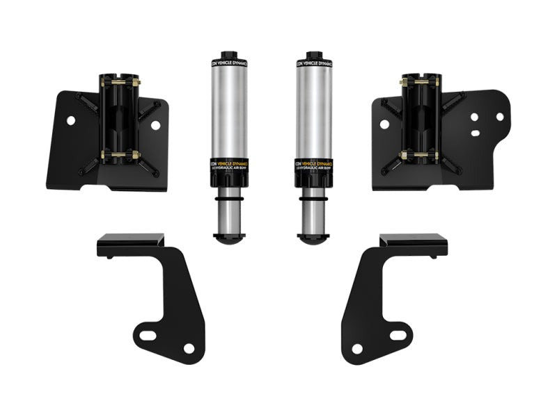 ICON 22-24 Toyota Tundra Rear Hydraulic Bump Stop Kit - 3-5in Lift