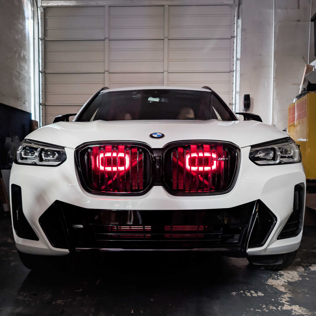 2022-2024 BMW X3 M40i (G01, LCI) Dual BIG MOUTH LIT KIT Ram Air Intake Snorkels