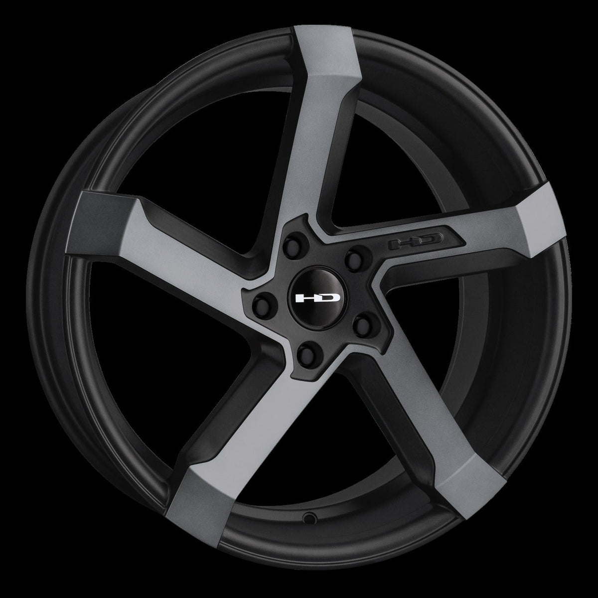 HD Wheels Kink 20x8.5 +35 5x114.3mm 73.1mm Satin Gun Metal Machined Face
