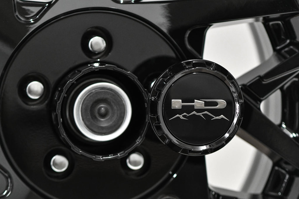( 8-LUG ) SHORT | PUSH THROUGH HD TRAILER WHEEL CENTER CAPS