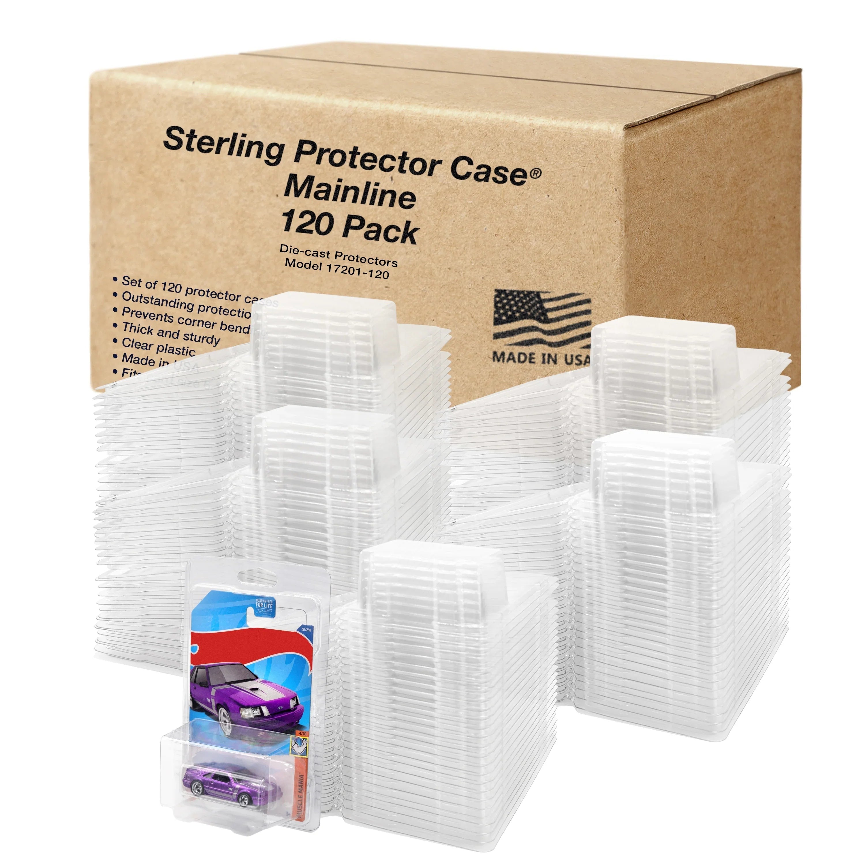 Sterling Protector Case Mainline Model 17201 Fits Card Size 6.5” x 4.25"
