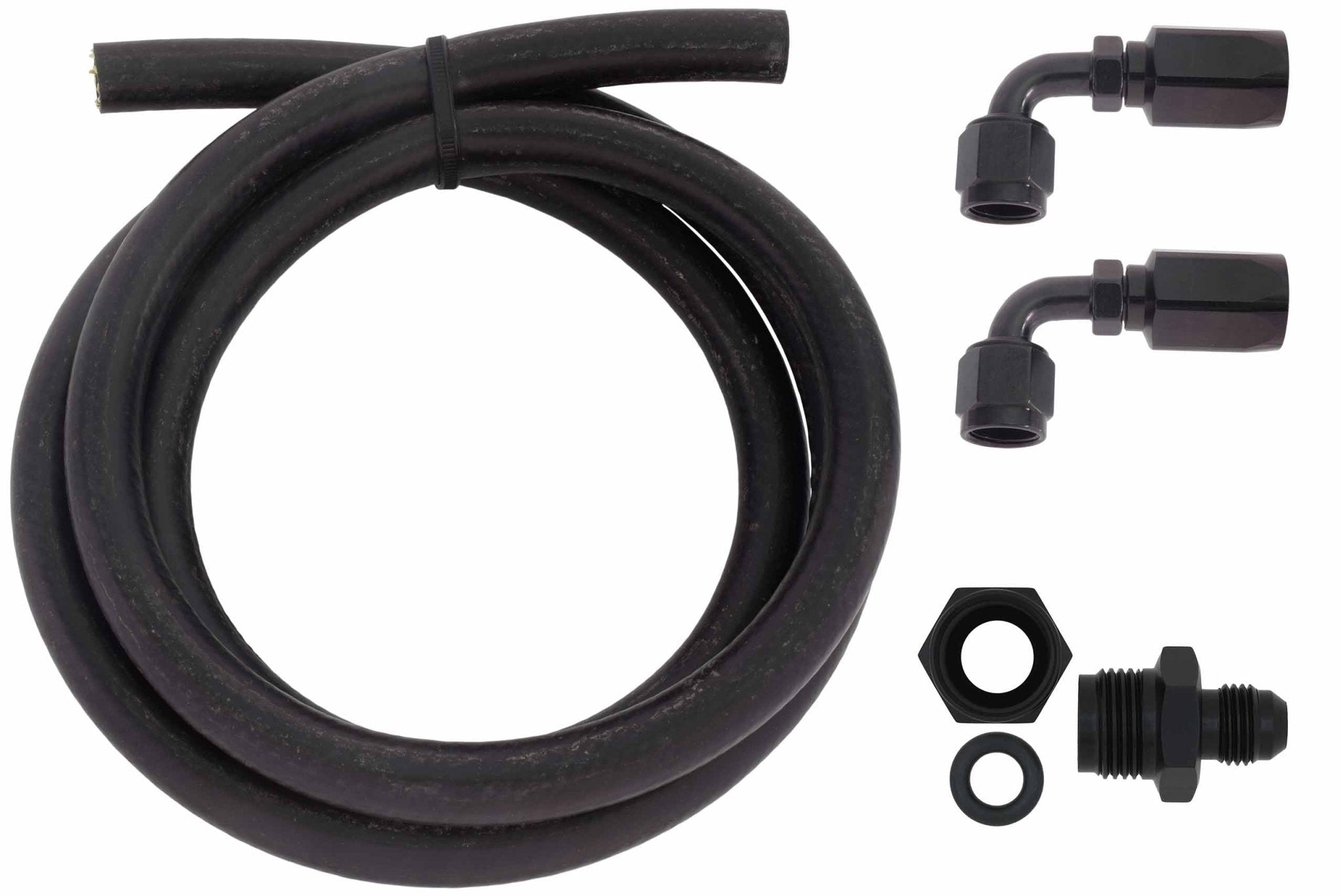 ICT Billet Premium Universal -6AN Power Steering Low Pressure Hose Kit