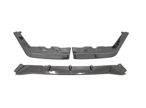 OLM 3 Piece Carbon Fiber Low Pro Lip - 2015-2017 WRX / STI
