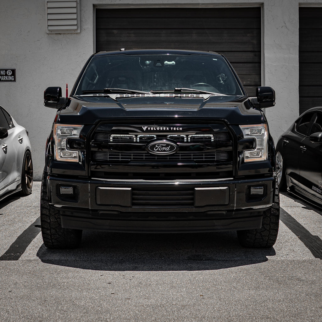 2015-2017 Ford F-150 and 2017-2020 Ford F-150 Raptor Quad BIG MOUTH LIT KIT Ram Air Intake Snorkels