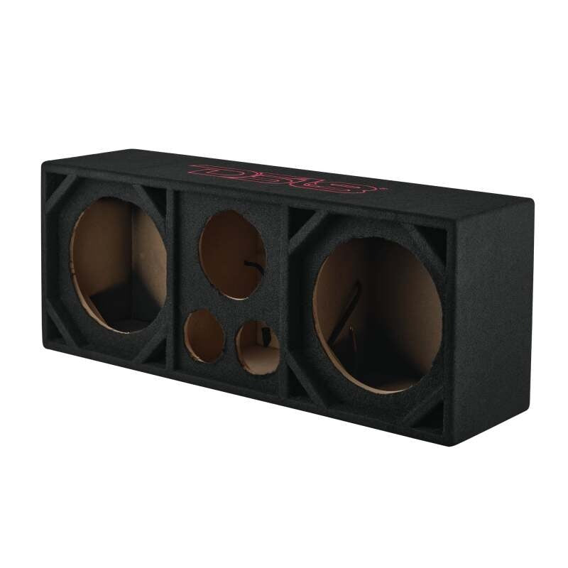 DS18 Ported Enclosure 2x 10in Mids 2x 3.6in Tweeters & 1 x 5.7in Horn Diffuser -Black Carpet