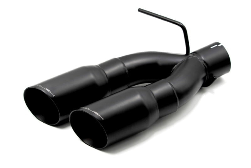 Roush 21-24 Ford F-150 5.0L 4in Black Exhaust Y Tip Kit