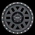 Method MR306 Mesh 17x8.5 0mm Offset 5x4.5 83mm CB Matte Black Wheel