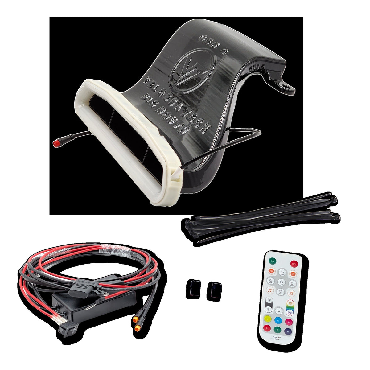 2023+ Toyota Corolla Hatch and Sedan (LE/SE/XSE) BIG MOUTH LIT KIT Ram Air Intake Snorkel