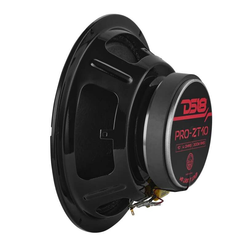 DS18 10 300 Watts RMS 4ohm Mid-Range Water Resistant Cone