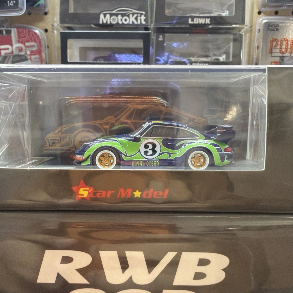 Star Model 1:64 RWB 993 Blue-Green Royal Ocean #3