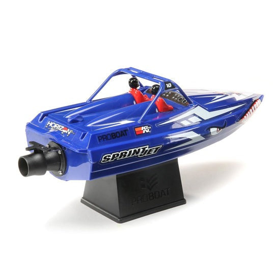 ProBoat Sprintjet 9" Self-Righting Jet Boat Brushed RTR, (Blue) (PRB08045T2)