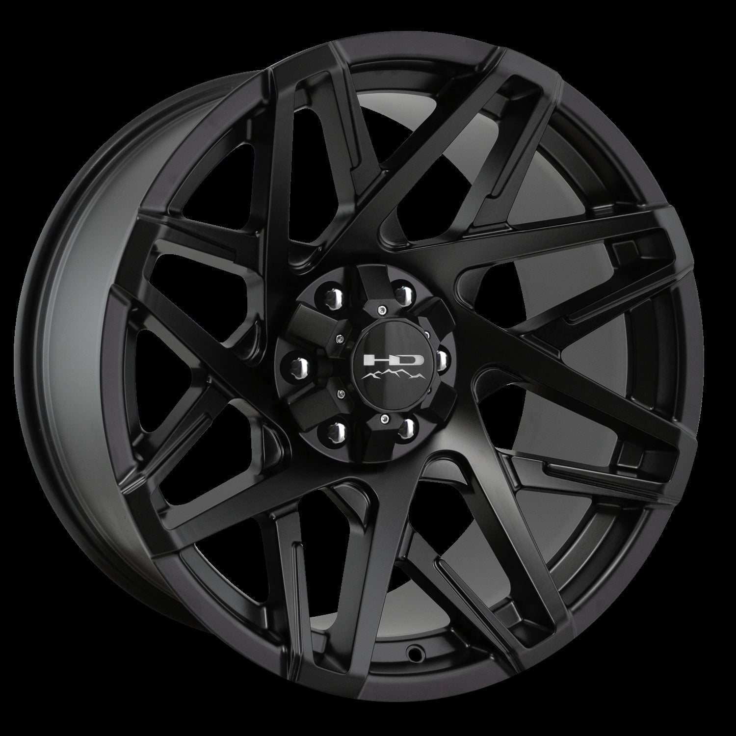 HD Offroad Canyon 20x10 -25 5x127/5x139.7mm 78.1mm Satin Black