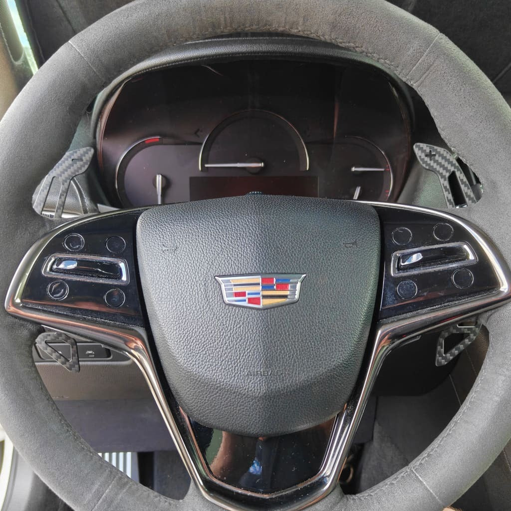 Zen SeriesTM Carbon Fiber Magnetic Paddle Shifters for 2013-2019 Cadillac ATS/CTS