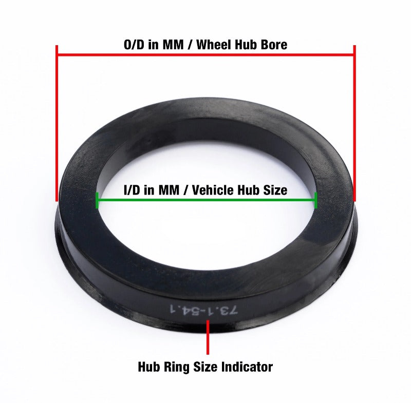 Perfectly Tight Hub Centric Ring 4pc Kits