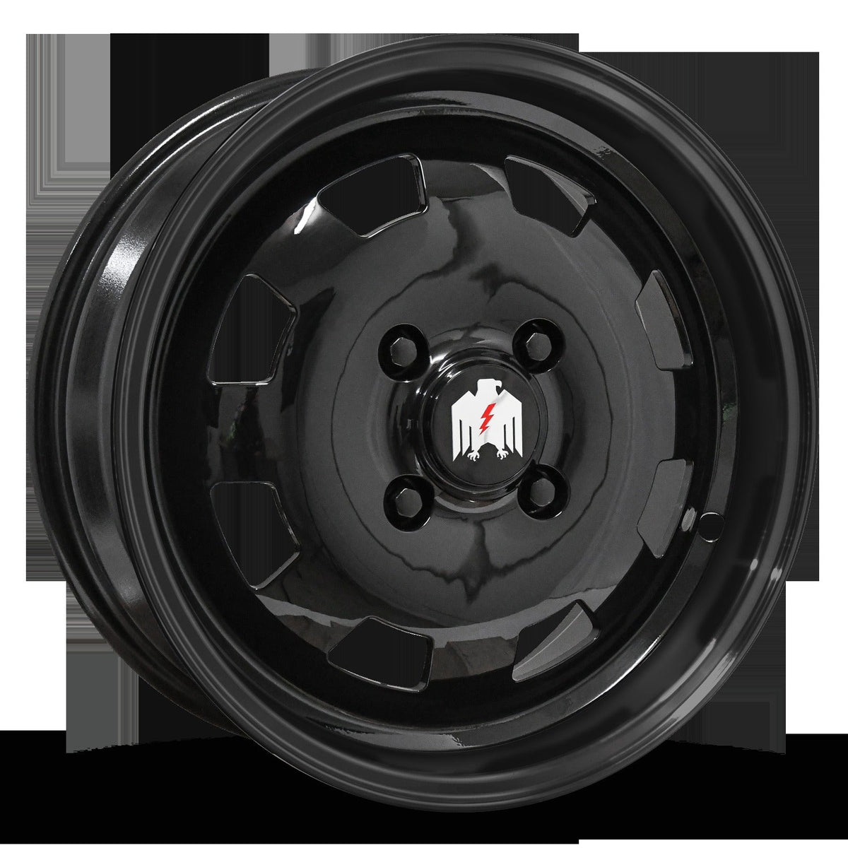 Klassik Rader Moon 17x7 +40 4x130mm Gloss Black