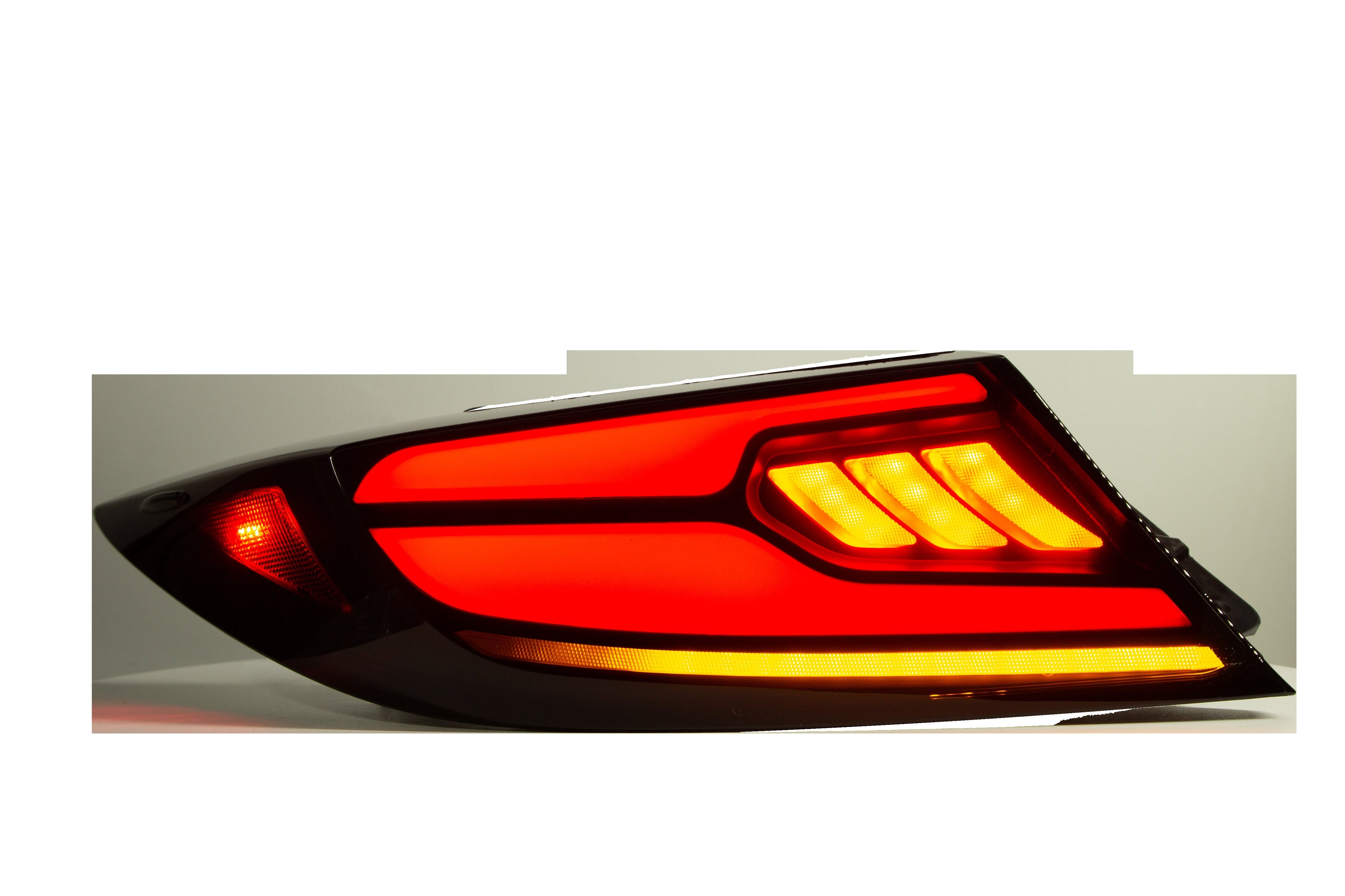 OLM Raiden LED Taillights (Smoke Lens/Red Bar) - 2022+ GR86 / BRZ