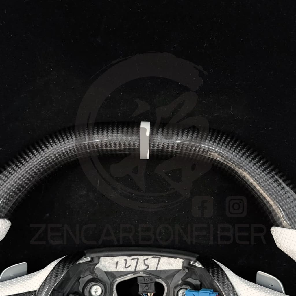 IN STOCK - 2019-2024 BMW G2X 3/4-series Non-M-Sport Carbon Fiber Steering Wheel
