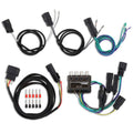 DS18 2023+ Harley Road Glide CVO & ULTRA P+P Harness 4ch Line Output Converter Rear Plug+Play Wiring
