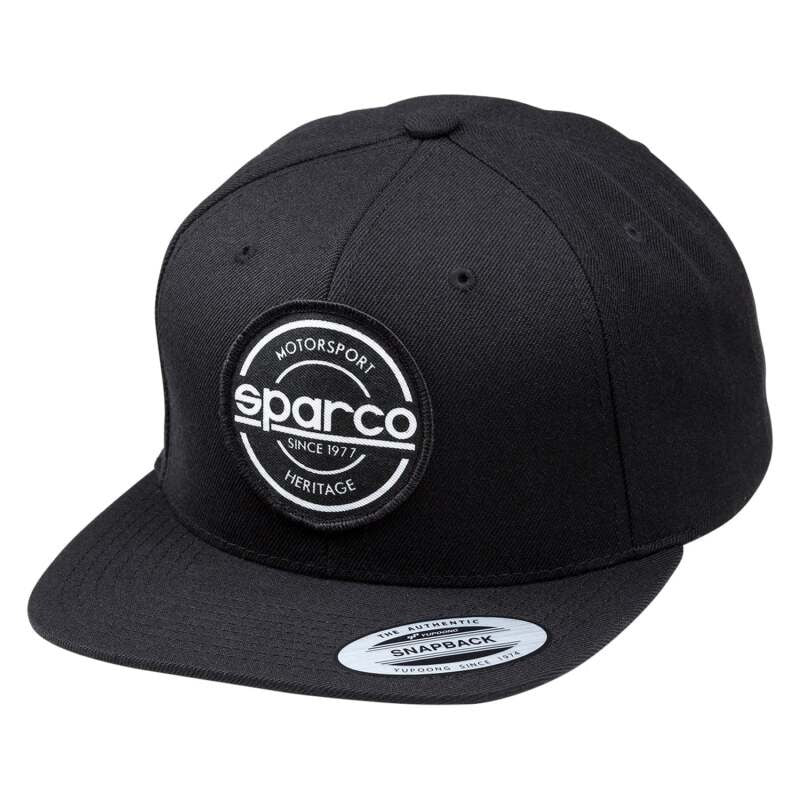 Sparco Cap S-Patch Snapback Black
