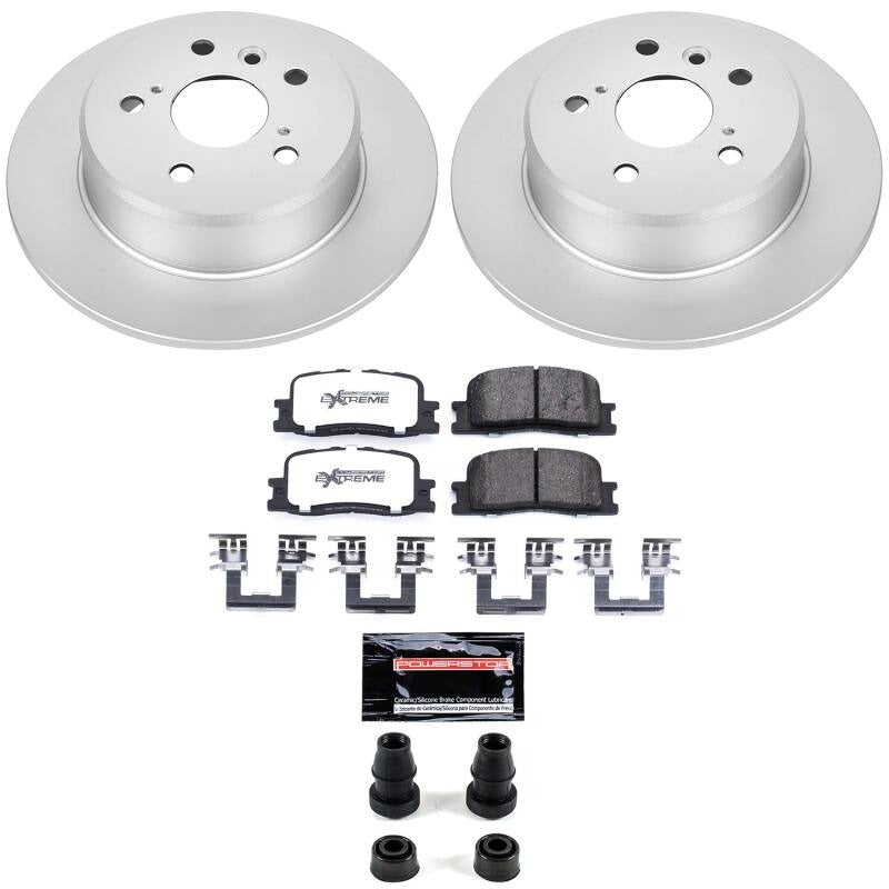 Power Stop 01-03 Toyota Highlander Rear Z36 Coated Truck & Tow Brake Kit