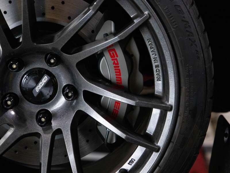 GrimmSpeed 02-21 Subaru WRX/STI 4-Piston Brake Caliper Kit - Red (For 340mm Rotor)