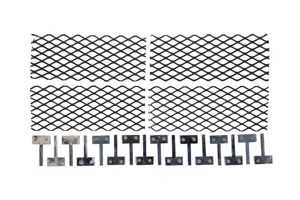 OLM S207 Style Paint Matched Rear Bumper Vent Inserts - WR Blue Pearl - 2015-2021 Subaru WRX / STI